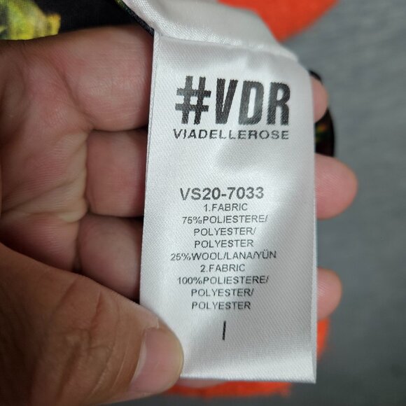 VIADELLEROSE VS20-7033 Women's Orange Mint Jacket Size 1 - Picture 8 of 15